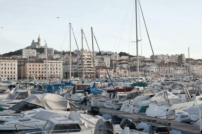 Les bateaux au vieux port